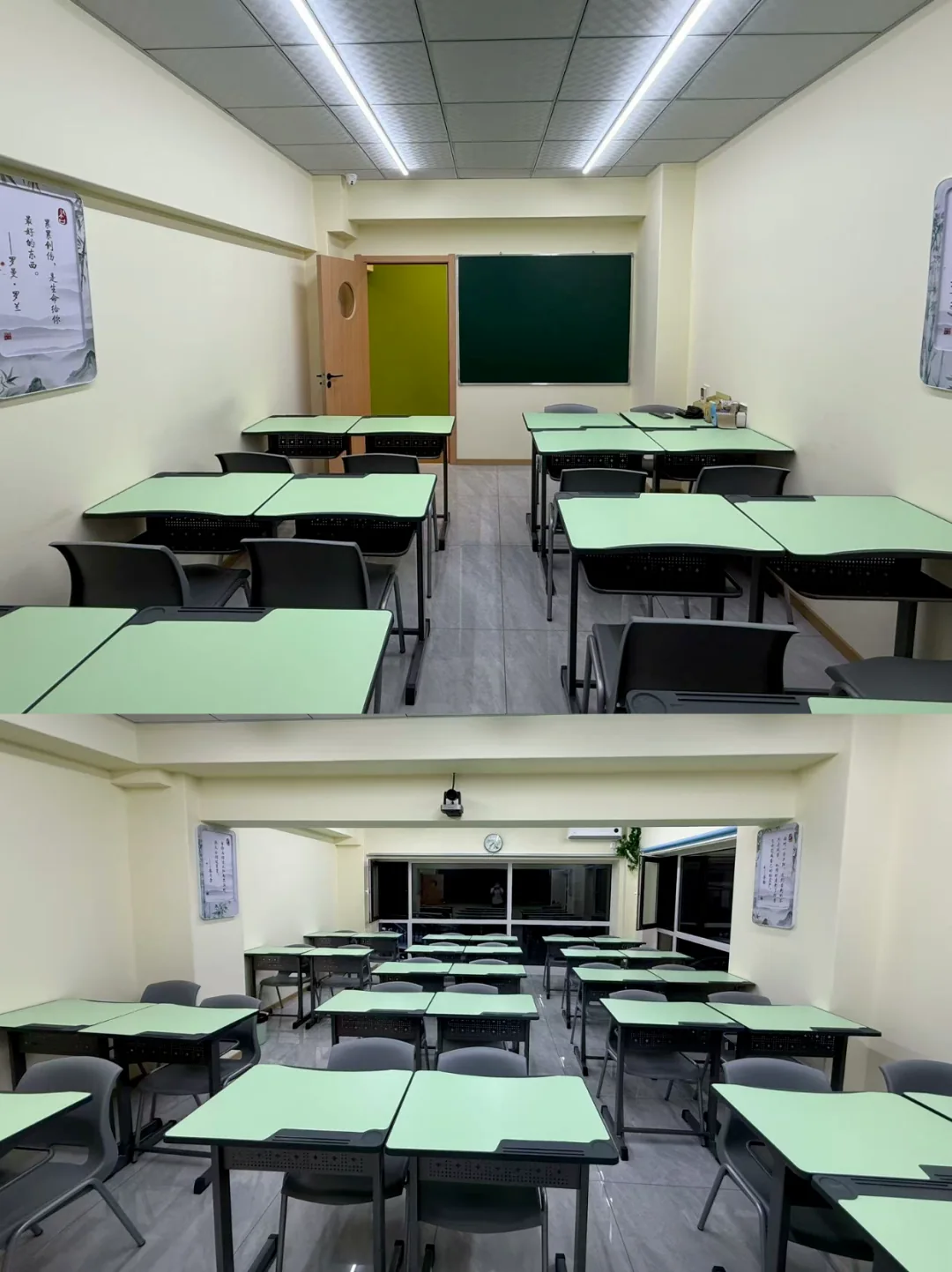 书香逸学校中山校区教室实景